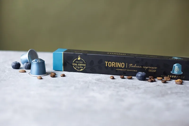 Real Coffee Torino Decaf без кофеина, 10 капсул, 50 г