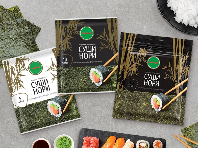 Водоросли нори MISAKI для суши и роллов