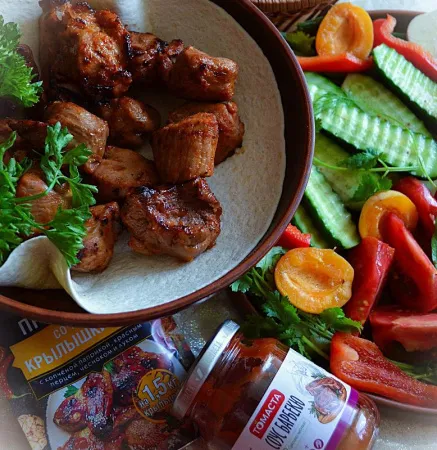 Шашлык из свиной вырезки