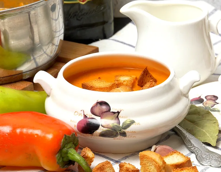 Крем-суп из болгарского перца