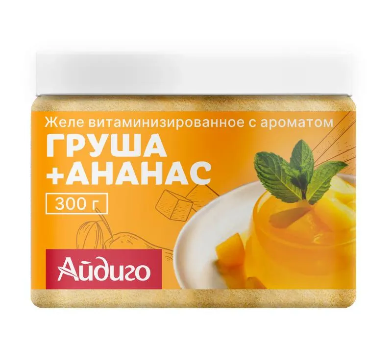 Желе Груша-Ананас