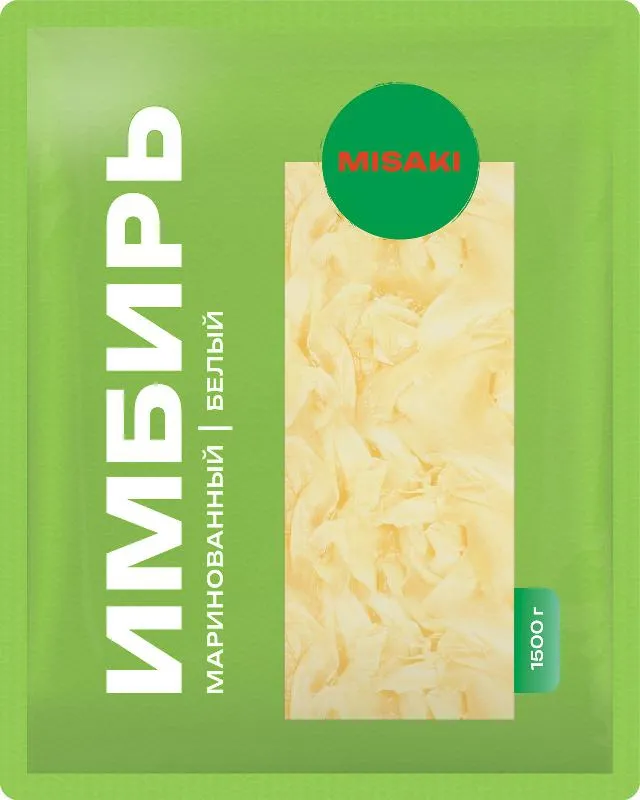 Имбирь маринованный белый Misaki