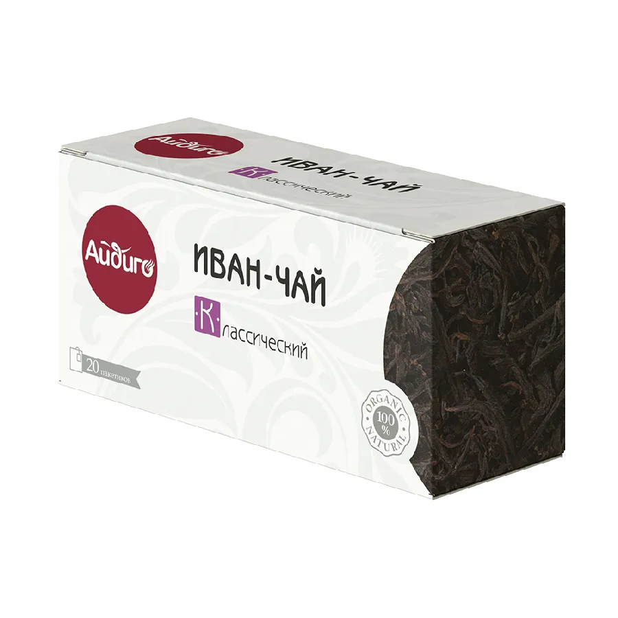 Купить Иван-чай в фильтр-пакетах Классический, 20 пакетиков