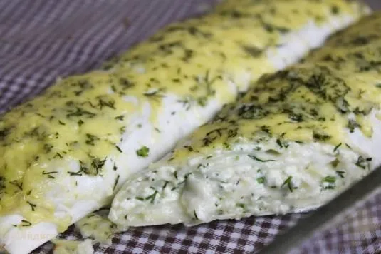 Лаваш с творожно - сырной начинкой
