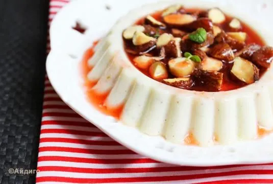 Молочный десерт а-ля панна-котта