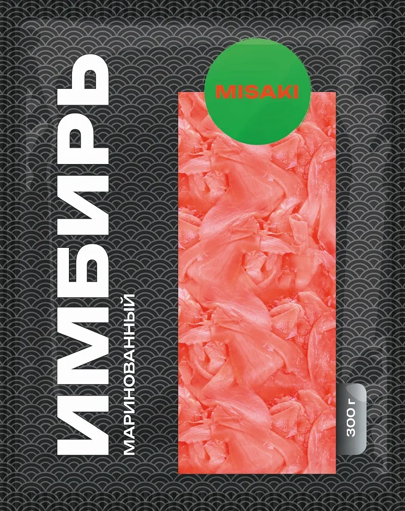 Имбирь маринованный розовый Misaki