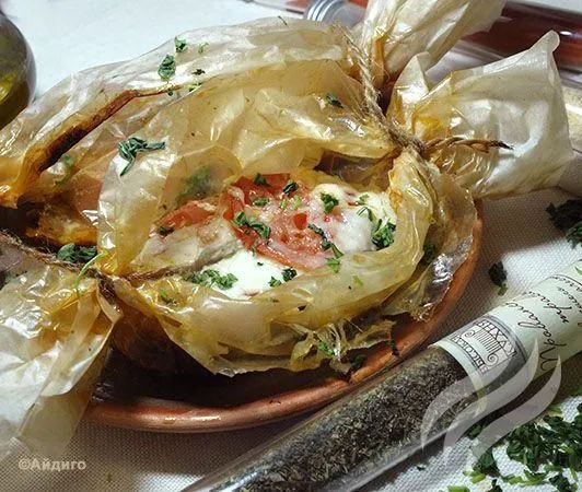 Лодочки с курочкой