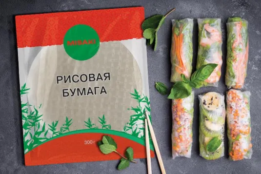 Рисовая бумага - как использовать? Спринг-роллы из рисовой бумаги и другие рецепты.