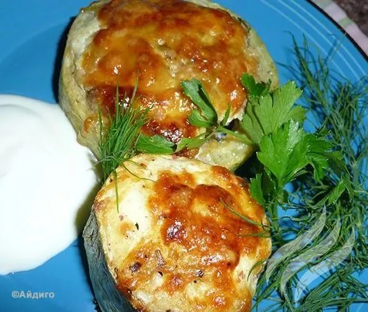 Фаршированные кабачки