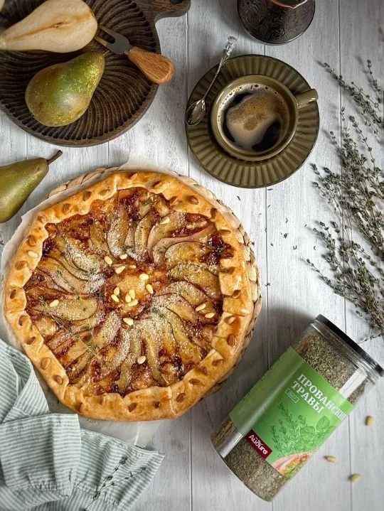 рецепт галеты с грушей и сыром