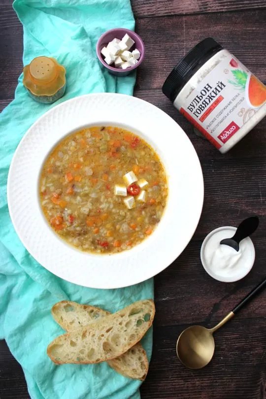суп с чечевицей рецепт